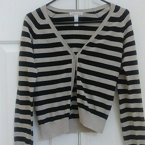 Striped cardigan